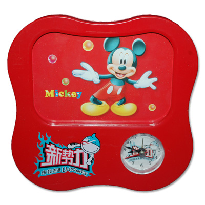 "Mickey Photo Frame with Clock -6902-003 - Click here to View more details about this Product